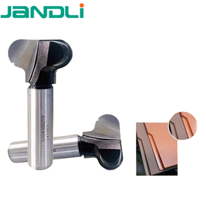 Fresa de doble arco para ranurar uñas de muebles, ranurar tiradores de cajones y ranurar bordes de puertas, AlTiN 10mm Carburo OEM - Product Image 2