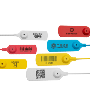 High Quality Waterproof Disposable Laser <strong>Tag</strong> Shoe Bag Logo Custom <strong>Plastic</strong> Security Seal <strong>Tag</strong> - Product Image 1