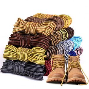 Lacets ronds en polyester colorés pour bottes de randonnée, lacets de sécurité pour chaussures de travail, lacets antidérapants pour chaussures de marche et d'escalade – Grande Vente - Product Image 1
