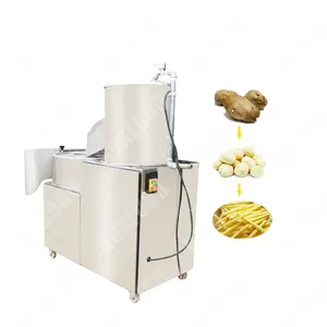 Automated Sweet Chip Cut Machine Slicer Industrial Potato Cutter For Sale