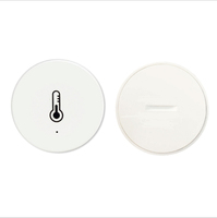 Tuya — capteur de température et d'humidité intelligent, ZigBee 3.0, sécurité alimenté par batterie, fonctionne avec Alexa Smart Life App