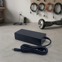Adaptor Daya CC HYT AC DC 24-56V 2A 3A 120W Tegangan Stabil untuk Skuter Keseimbangan