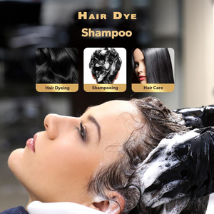 Shampoo Colorante EISHOWT alle Erbe di Ginseng 4in1, Copertura 100% dei Capelli Bianchi, Nero Naturale per Negozi Africani - Product Image 3