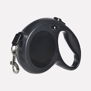 Automatic Button <b>Dog</b> <b>Leash</b> 5M Strong Nylon Rope 200Lb Tensile Strength For Outdoor Walking Medium Breed - Product Image 2