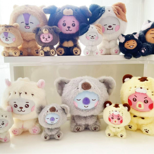 Jouets en peluche animaux tendance et populaires en position assise, poupées costumées de <span class=keywords><strong>zoo</strong></span>, cadeaux pour femmes, pendentifs et ornements - Product Image 4