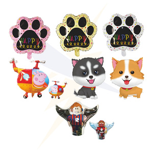 Wholesale Cartoon Aluminum Foil <strong>Balloon</strong> Mylar Birthday Party Globos <strong>Helium</strong> <strong>Balloon</strong> for Christmas and Halloween Decorations - Product Image 1