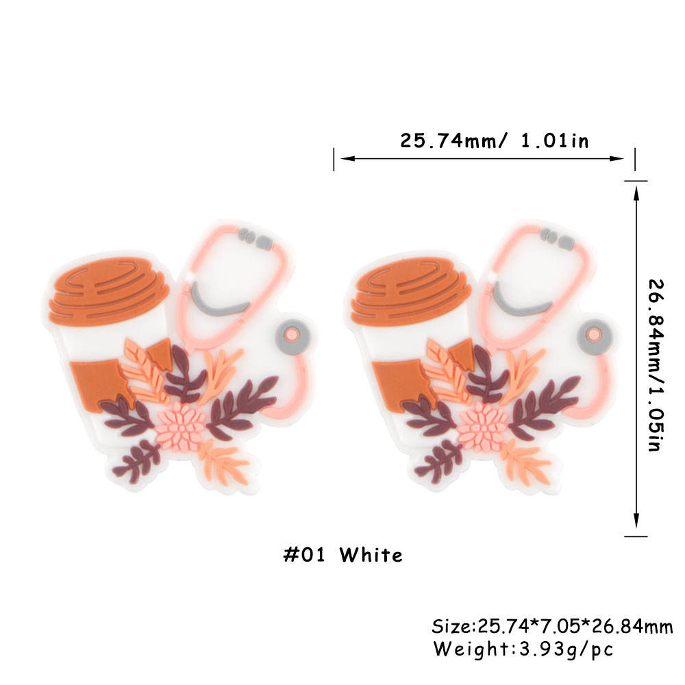 Flower auscultation cup Focal bead SA574