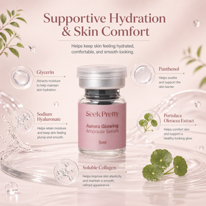 เซรั่มบำรุงผิว Seek Pretty 1% PDRN Salmon DNA Serum Skin Boother 100% Pure PDRN Lighting Aurora Glowing Skin Care Ampoule Serum - Product Image 3