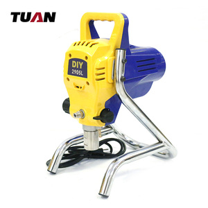 TUAN 2905電動エアレスペイントスプレーヤー高効率ブラシレスモーター薄化DIYミニプロジェクトパワースプレーガン用