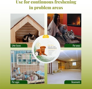 Confezione da 8 once da 3 forniture per animali da compagnia deodorante per ambienti solidi per agrumi domestici che assorbono l'odore fresco deodoranti deodoranti per ambienti - Product Image 2