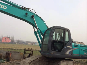 EXCAVADORA GRANDE DE CADENAS USADA ORIGINAL JAPONESA KOBELCO SK200-8 EN BUEN ESTADO A LA VENTA - Product Image 2