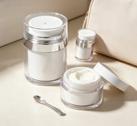 Pots à pompe sans air de 15g, 30g, 50g, 100g |   Flacons de recharge cosmétiques pour soins de la peau, fond de teint, sérum, lotion et crème