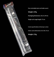 Épée laser rétractable 2-en-1 Star Wars transfrontalière avec éclairage LED RGB