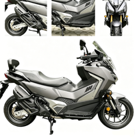 Nouvelle barre de protection avant avec support de projecteur, en acier, compatible SYM ADXTG, protection de moteur, protection de tuyau d'échappement arrière, anti-chute, robuste