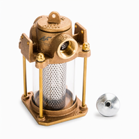 Nouveaux filtres à eau de mer en bronze HF de 2 pouces de Taïwan, matériel marin pour accessoires de yacht et de bateau