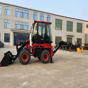 Envío gratis mini retroexcavadora China 4x4 <span class=keywords><strong>tractor</strong></span> compacto con cargador y retroexcavadora - Product Image 1