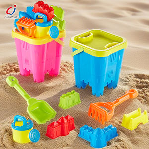 Jouets d'été d'extérieur Chengji : Ensemble <span class=keywords><strong>de</strong></span> jeu <span class=keywords><strong>de</strong></span> construction <span class=keywords><strong>de</strong></span> <span class=keywords><strong>château</strong></span> en <span class=keywords><strong>sable</strong></span> coloré et amusant pour la plage, en plastique, pour enfants <span class=keywords><strong>de</strong></span> 2 à 13 ans - Product Image 3