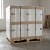 Module en fibre céramique précompressée, taille personnalisable, installation rapide, isolation réfractaire pour revêtement de four, fonctionnement à 1000°C
