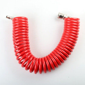 Kit de soplador de polvo neumático con tubo de resorte de 9m, manguera de aire de 14mm con pistola y válvulas para limpieza de cabinas de camiones - Product Image 4