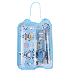 Kawaii Student Stationery Set Pencil Sharpener Eraser Ruler Sets Gift For Kids School Office Writing Drawing Supplies I274692046