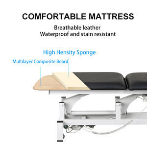 Camilla de Masaje Eléctrica para Tratamientos de Spa y Salón con 3 Motores Cama de Belleza Facial Fisioterapia y Tratamientos Médicos - Product Image 6