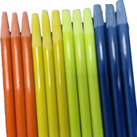Piquet de pépinière en fibre de verre résistant aux UV de 1/4 \ "3/4 \" avec service de traitement de coupe