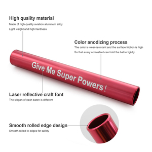 Équipement d'athlétisme Peinture Track Filed Race Running Relay Bâton en alliage d'aluminium - Product Image 6