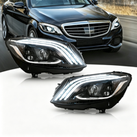 Ensemble de phares LED modifiés pour Mercedes Benz Classe C W205 2015-2020, pièces de rechange pour phares avant automobiles
