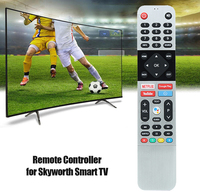 Télécommande universelle intelligente à commande vocale Android LCD LED TV HUAYU SW-V2 pour téléviseurs Skyworth