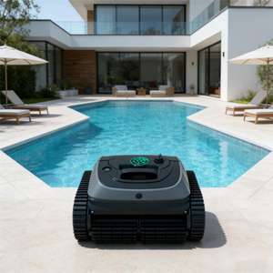 El robot inteligente de limpieza de piscinas planifica automáticamente el camino, limpia los suelos de las piscinas, adecuado para la limpieza de piscinas - Product Image 1