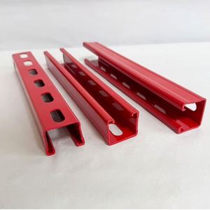 Oem Factory customed potente tecnica di spruzzatura C in acciaio puntone canale Forl sistemi di supporto da magazzino in acciaio - Product Image 1