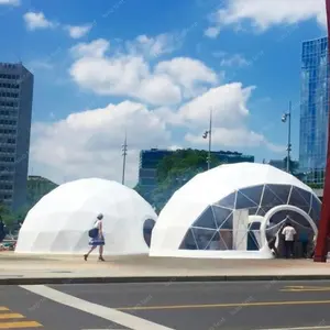 대형 중형 PVC 철골 10m 20m 25m 30m 돔 텐트 전시회 행사용 옥외 상업