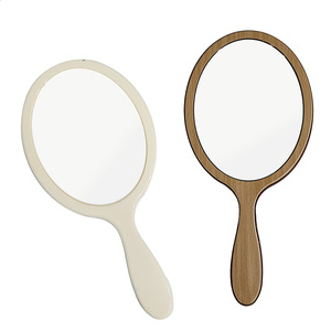 Face <b>Makeup</b> Cosmetic <b>Mirror</b> With Custom Logo Handheld Portable Vanity Accessory For Personal Grooming - Product Image 3