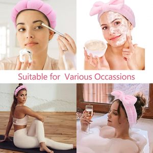 Spa Set Facial <strong>Headband</strong> &amp; Wristband Skincare Hair Accessories Fashion Multifunction <strong>Fabric</strong> Women's Gift - Product Image 6
