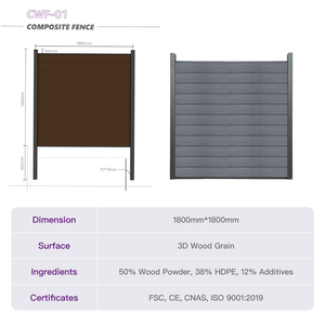 Горизонтальный забор из ПВХ - Product Image 2
