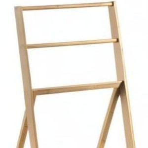 Cross-border foldable clothes rack, bedside storage, <b>hat</b> rack, home bathroom storage, towel rack, living room floor-<b>standing</b> - Product Image 4