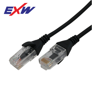 EXW Chất Lượng Cao ETL/Delta Chứng Nhận Cat6A Slim <span class=keywords><strong>Patch</strong></span> Cord Slim Vá - Product Image 3