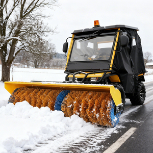 High Efficiency 250CC Road <strong>Snow</strong> Removal Sweeper Ride on ATV Skid Steer Electric <strong>Snow</strong> Blower <strong>Machine</strong> - Product Image 1