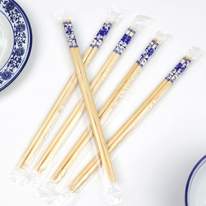 Palillos de madera hechos a mano de 9 pulgadas y 24cm, palillos plegables de bambú carbonizado, palillos cuadrados reutilizables para fiesta, Yiwu, Palillos Chinos - Product Image 2