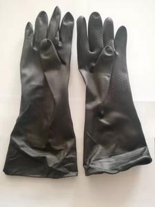 قفازات لغسيل الأطباق مطبوعة مريحة من مادة PVC من النوع الياباني ، قفازات مطاطية متينة مقاومة للماء لتنظيف المطبخ المنزلي - Product Image 2