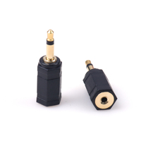 2,5mm Buchse auf 3,5mm Stecker Audio Adapter Stecker Konverter für Kopfhörer MP3-Player Car Audio