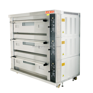 เตาอบ 3 ชั้น 380V 25.5KW อุปกรณ์อบขนม ประหยัดพลังงาน แรงดันต่ำ เพื่อการผลิต<span class=keywords><strong>ที่</strong></span>มีคุณภาพสม่ำเสมอ สำหรับธุรกิจเบเกอรี่ - Product Image 6