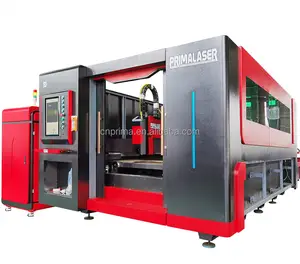 Primalaser 최고 판매 공장 가격 전체 보호 섬유 레이저 금속 절단 기계 팔레트 체인저 3KW SF 3015H