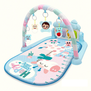 Nouveau tapis d'éveil musical pour bébé avec hochets, puzzle éducatif, clavier de <span class=keywords><strong>piano</strong></span>, mélodies berceuses, tapis d'activités pour enfants, jouets pour ramper - Product Image 2