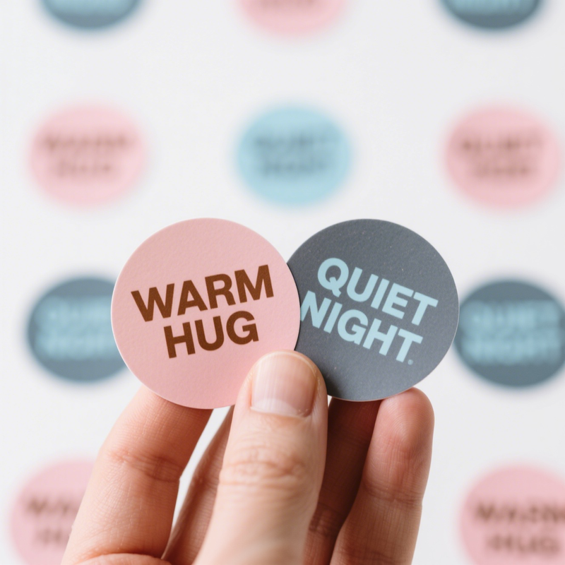 Customized Texture Labels for Food Cosmetics
