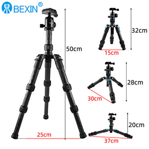 ขาตั้งกล้องเบซิน คาร์บอนไฟเบอร์ ขนาด 20 ซม. 50 ซม. สำหรับกล้องดิจิตอล ใช้สำหรับถ่ายภาพและไลฟ์สด - Product Image 2