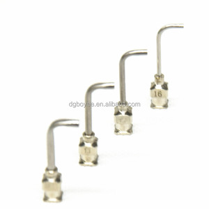 Agujas dispensadoras de ángulo de 90 grados, 1 pulgada, 14G, venta al por mayor - Product Image 6