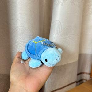 لطيف صغير لينة كاواي حقيبة الظهر قلادة سلحفاة الحيوان محشوة دمية أفخم سلسلة مفاتيح سلحفاة أفخم المفاتيح لتعزيز هدية - Product Image 3