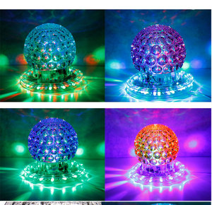 Inicio interior <span class=keywords><strong>Rock</strong></span> disco budismo bombilla LED piña forma giratoria fiesta bar KTV decoración RGB escenario LED láser <span class=keywords><strong>discoteca</strong></span> Luz - Product Image 3
