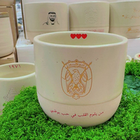 Offre Spéciale – Tasses en Céramique 100ml, 180ml, 230ml – Personnalisables avec Divers Designs – Tasses à Espresso en Argile du Moyen-Orient – Tasses à Thé en Céramique Colorées